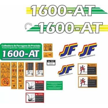 Imagem de Kit Adesivos Jf 1600-At Para Máquinas Agrícolas - Spts