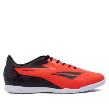 Imagem de Chuteira Futsal Penalty Fúria Y-3 Vermelho/preto, Vermelho, Preto, 41