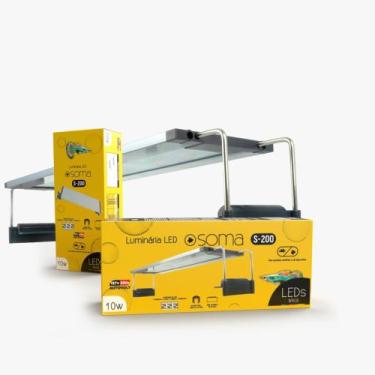 Imagem de Luminaria Led Soma S-200 10w 20cm Bivolt Aquario