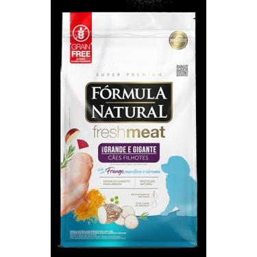 Imagem de Fórmula Natural Fresh Meat Ração Seca Para Cães Filhotes De Grande Porte Sabor Frango 2,5Kg