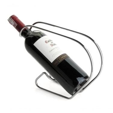 Imagem de Suporte Para Vinho Garrafa Vinoserv Adega Mesa Organizador Porta Garrafa Espumante Bar Decorativo
