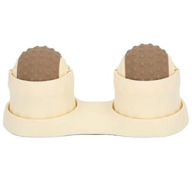 Imagem de Massageador Muscular Relaxante Fascite Plantar Ioga Pilates Fisioterapia Pes Pescoço Costas Acupressao Alivia Dores