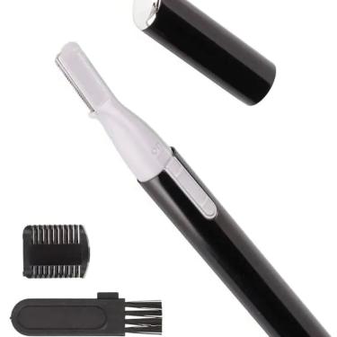 Imagem de Aparador de Pêlos Caneta Depiladora Elétrica de Sobrancelhas