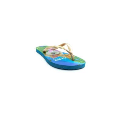 Imagem de Chinelo Feminino Rafitthy Be Forever Havai - Azul-Feminino