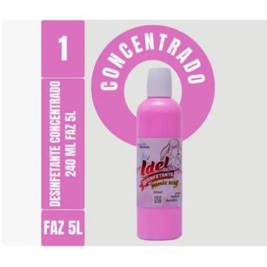 Imagem de Desinfetante Concentrado Idel 240ml - Perfumado - Mamãe Bebê