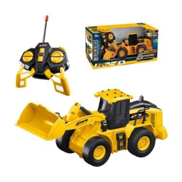 Imagem de Brinquedo infantil Retroescavadeira com Controle Remoto Fenix Brinqued