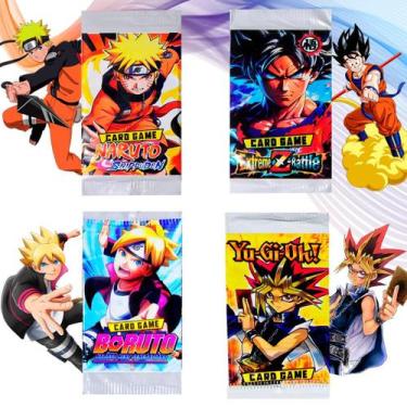 Imagem de Cards/cartinhas - kit 400 pacotinhos - animes variados - BRINDMIX