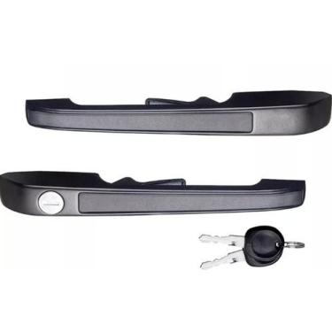 Imagem de Par Maçaneta Externa Porta ( Dir / Esq.) Gol Quadrado até 1986 / Voyag