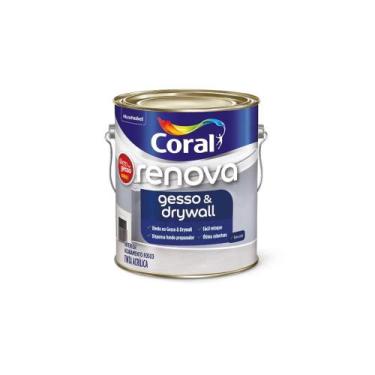 Imagem de Tinta Acrilico Renova Gesso e Drywall Branco 3.6l - Coral