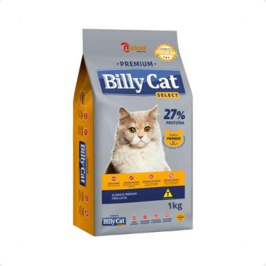 Imagem de Ração Billy Cat Select Gatos Adultos Frango - 1Kg