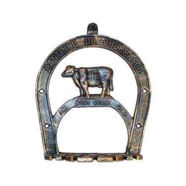 Imagem de Porta Espeto Cantinho do Churrasco Modelo Vaquinha