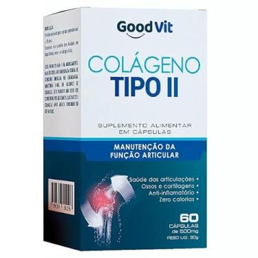 Imagem de COLAGENO TIPO II 60 CáPSULAS GOOD VIT