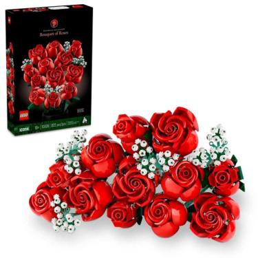 Imagem de Buquê de Rosas Botanicals 822 Peças 10328 Lego