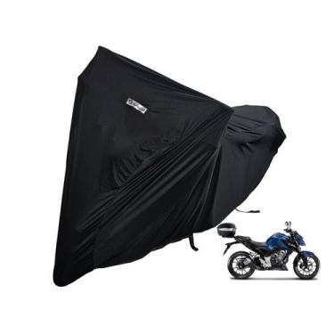 Imagem de Capa Moto Lycra Tecido Honda CBX 250 Twister Com baú - Kahawai Capas