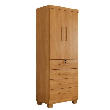 Imagem de Guarda Roupa Camiseiro New Maia 2 Portas 4 Gavetas - Benetil Cinamomo