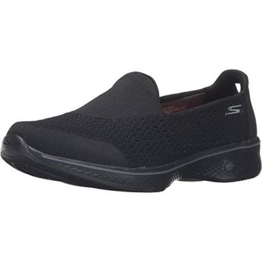 Imagem de Skechers Tênis de caminhada feminino Performance Go Walk 4 - Pursuit, Preto, 7