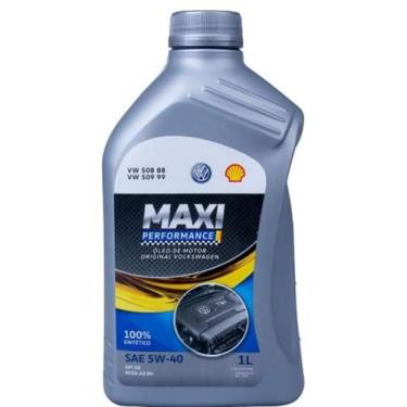 Imagem de Óleo de Motor 5w40 Maxi Performance Sintético Volkswagen 1l - Shell