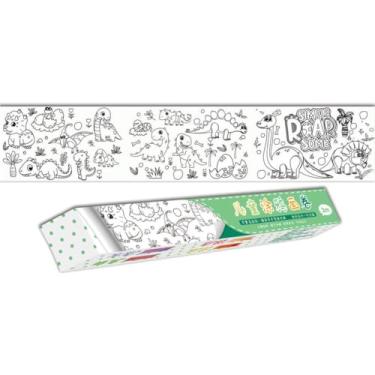 Imagem de Rolo p/Pintura Auto-Adesivo 30cmx3m, Dinossauro, VMP