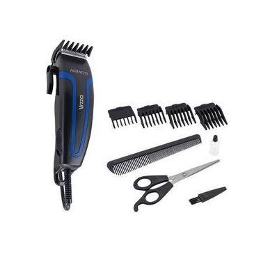 Imagem de Cortador De Cabelo Vizzo 10w Agratto + Kit Beleza E Pentes, Preto, 110