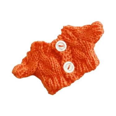 Imagem de Roupas De Boneca Mini Plush De 10cm Acessórios Suéter E Chapéu Para Bo