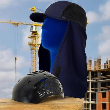 Imagem de Boné De Segurança Arabe Com Casquete Bioprot Legionario Telado Com Ca