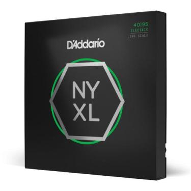 Imagem de Encordoamento Para Baixo 4 Cordas Escala Longa .040-.095 D'Addario NYX
