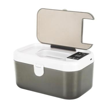 Imagem de menolana Máquina de lenços umedecidos, aquecedor de lenços umedecidos, luz noturna portátil USB, aquecedor de umedecidos para berçário de bebês, Branco