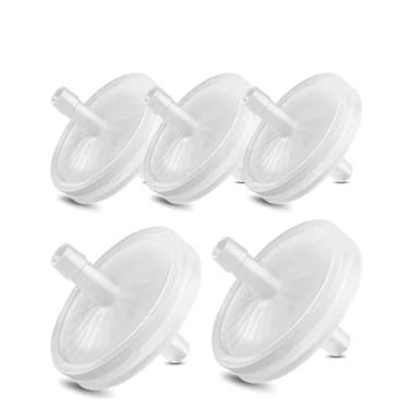 Imagem de Filtro de ar sanitário de 0,5 mícron para fermentação, aquário e sistema de aeração - PP de grau alimentício, compatível com tubo de 9 mm de diâmetro interno