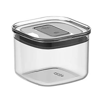 Imagem de Ou Pote Hermético Quadrado 450ml Natural Linha Duo Lock