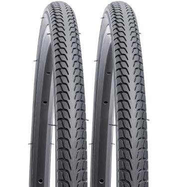 Imagem de YUNSCM 2 peças 26 x 1 3/8 (37-590) pneus de bicicleta de estrada compatíveis com 26 x 1 3/8 26x1 3-8 pneus de bicicleta (Y-829)