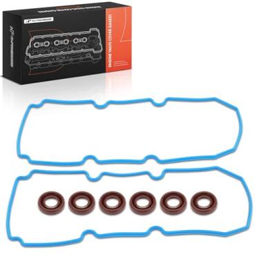 Imagem de A-Premium Junta da tampa da válvula do motor adequada para Dodge Charger 2006 Chrysler Pacifica 2004-2006 300 2005-2006 Plymouth, com vedações de tubo de vela de ignição, 3,2L 3,5L V6 GAS SOHC