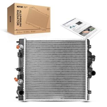 Imagem de KAX CU1290 Radiador de motor de carro, compatível com 1992-2000 Civic, 1993-1995 Civic del Sol 1.6L, 1993-1995 Civic del Sol 1.5L, 1996-1997 Civic del Sol