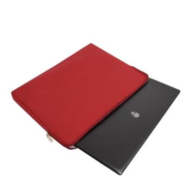 Imagem de Capa Para Notebook 16 * 8 Polegadas De Couro Ecologico (VERMELHA)