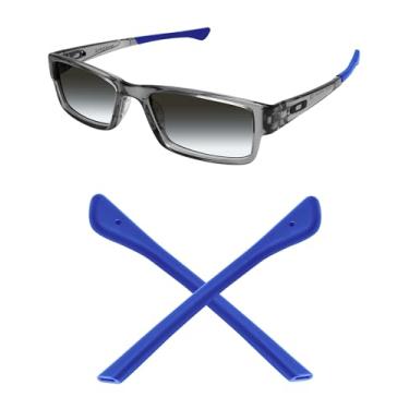 Imagem de Mryok Meias auriculares de substituição para óculos Oakley Airdrop OX8046/Airdrop A/Airdrop XS/Airdrop MNP/Traildrop - Opções, Azul, One Size