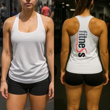 Imagem de camiseta regata Dray fit Feminina Academia  Leve e Moderna - VALENTINA
