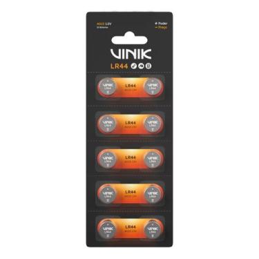 Imagem de Bateria Alcalina Lr44 C/10 1.5V - Vb44B10 - Vinik