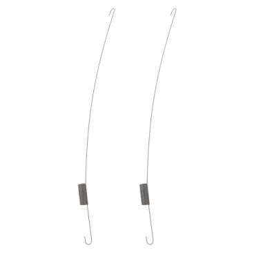 Imagem de Micro Traders 2 peças de mola de acelerador de motor para cortador de grama 16562-ZE2-000 compatível com Honda GX240 GX270 modelo cortador de grama