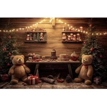 Imagem de Painel Fundo de decoração tema Natal Em Tecido 2,20 X 1,70m (21 Modelos de Paineis) (12)