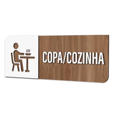 Imagem de Placa de Sinalização Indicativa - Copa/Cozinha
