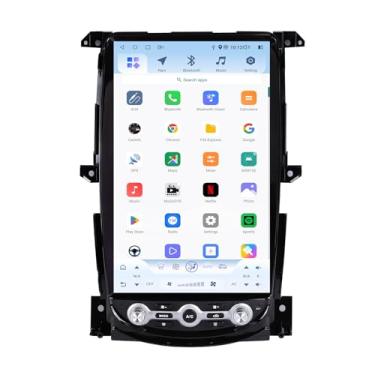 Imagem de Rádio veicular de 14,5 polegadas para Nissan 370Z 2005-2019 Qualcomm Leitor multimídia estéreo automotivo Android, unidade de navegação GPS, reprodutor multimídia (8+128)