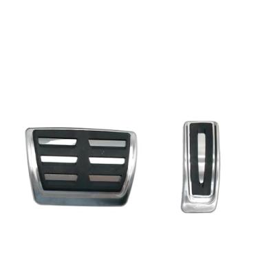 Imagem de zoomto Tampa do pedal do acelerador a gás de freio a pé compatível com Q7 Q8 2017-2025, compatível com Porsche Cayenne 2020-2024, compatível com Touareg 2019-2024 acessórios sem broca