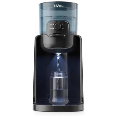Imagem de Aquecedor de água para Mamadeiras com Controle de 4 Temperaturas, Mantém Aquecido por 72h, HEYVALUE K301, Preto