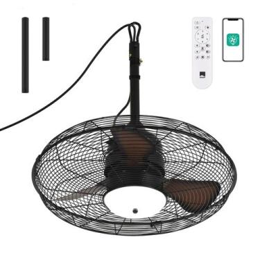 Imagem de Ventilador de teto Orison 21" ao ar livre à prova d'água com controle 