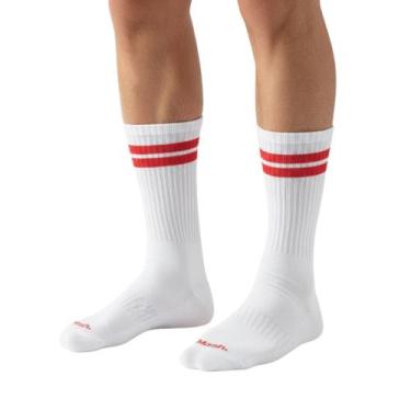 Imagem de Meia Esportiva Masculina Mash Active Algodão Cano Longo Punho Canelado