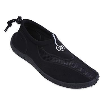 Imagem de Sunville Meias aquáticas masculinas de malha atlética da marca Starbay, Preto-55907, 39