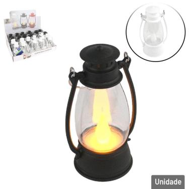 Imagem de Luminária de LED 9,5cm Lamparina Decorativa Color - Tudo em Caixa