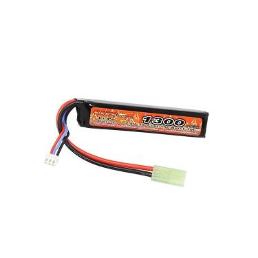 Imagem de Bateria Lipo 7,4 V 1300 Mah 20c Airsoft Aeg - Vb Power