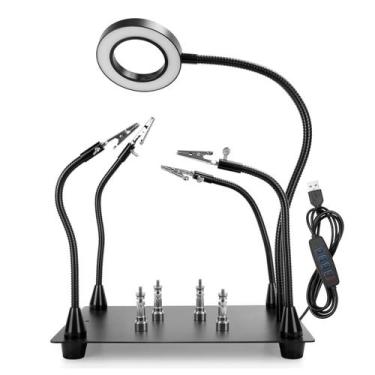 Imagem de Estação de solda OBDMONSTER Magnetic Helping Hands 5X