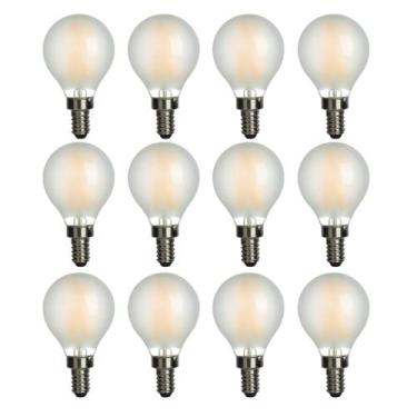 Imagem de Lâmpada LED AMDTU E12 4W 2700K Branco Quente Regulável 40W Equiv.