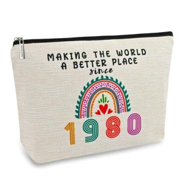 Imagem de Bolsa de maquiagem e presentes de 45º aniversário para mulheres - ancp